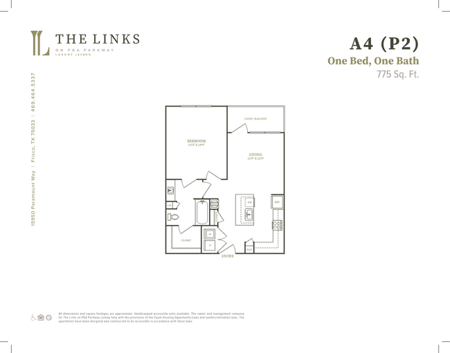 Floorplan - The Links on PGA Parkway - Phase II