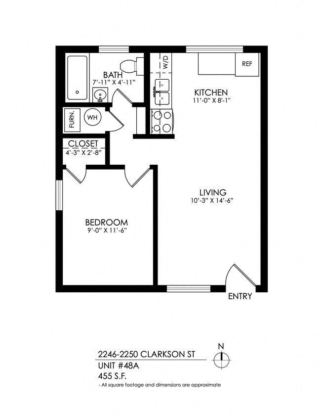 Floorplan - 2246-2250 Clarkson