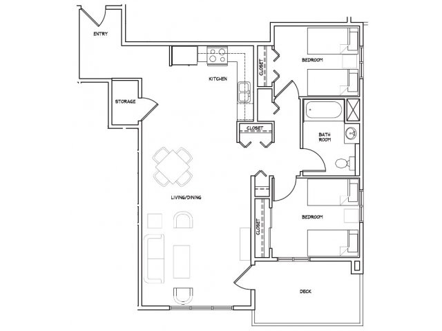 2BR/1BA - Miracles Club MLK