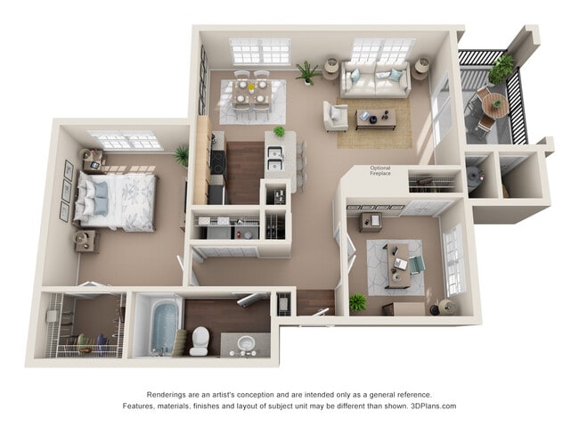 Floorplan - Sonterra Apartment Homes