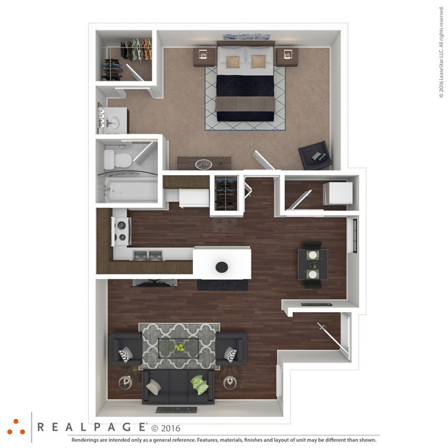 Floorplan - Countryside North Apartments