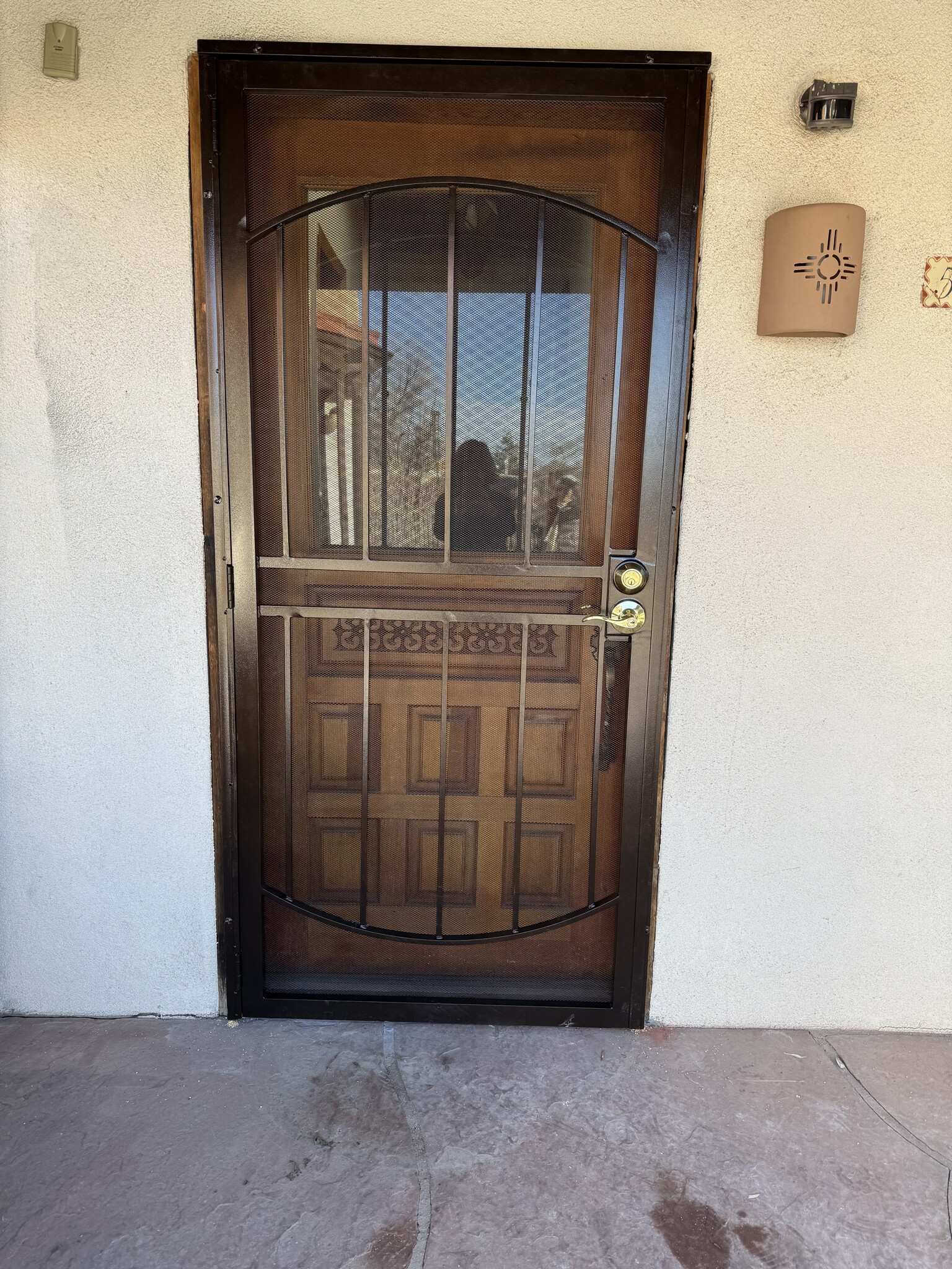 Front Security Door - 519 Camino Cabra