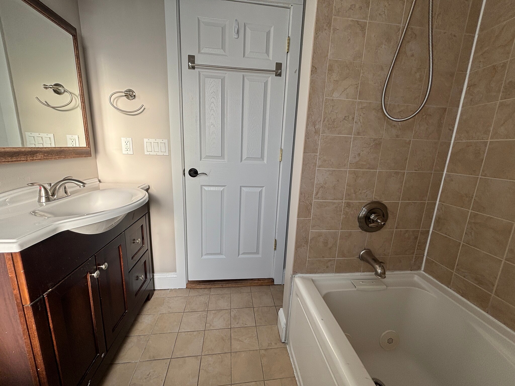 Full bath on main level - 242 Bedford Rd