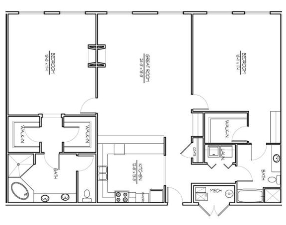 2BR/2BA - One & Nine Condominiums