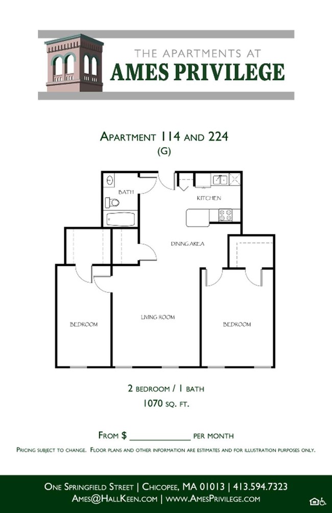 Floorplan - The Apartments at Ames Privilege