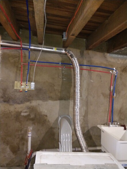 Washer and dryer hookup ready - 2056 W Boston St