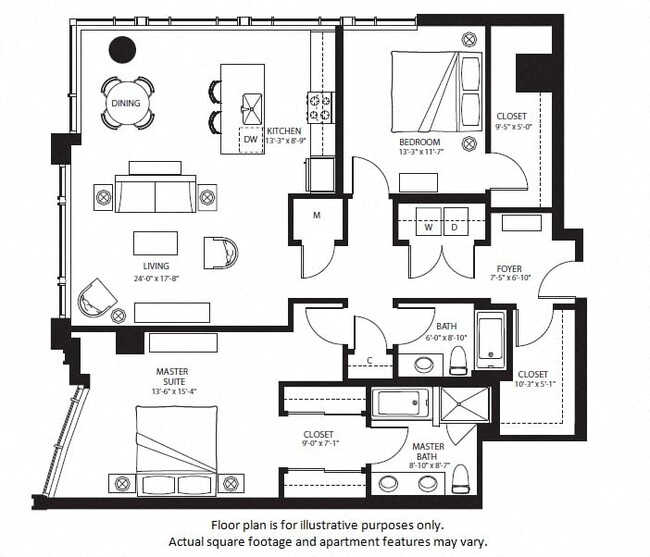 Floorplan - The Bravern