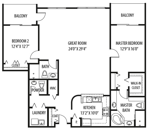 Floorplan - Two Itasca Place