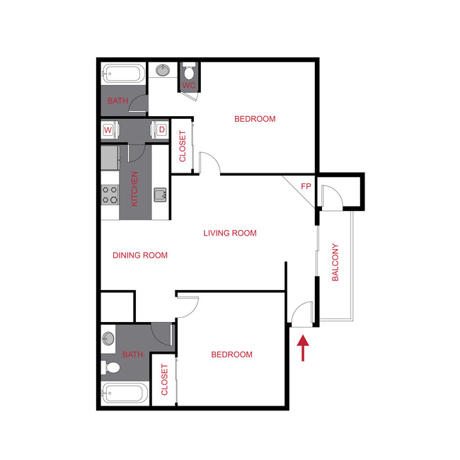 Floorplan - Hadley