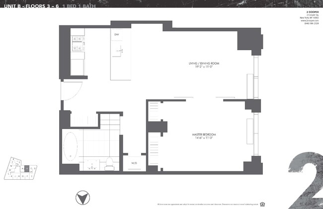 Floorplan - 2 Cooper Square