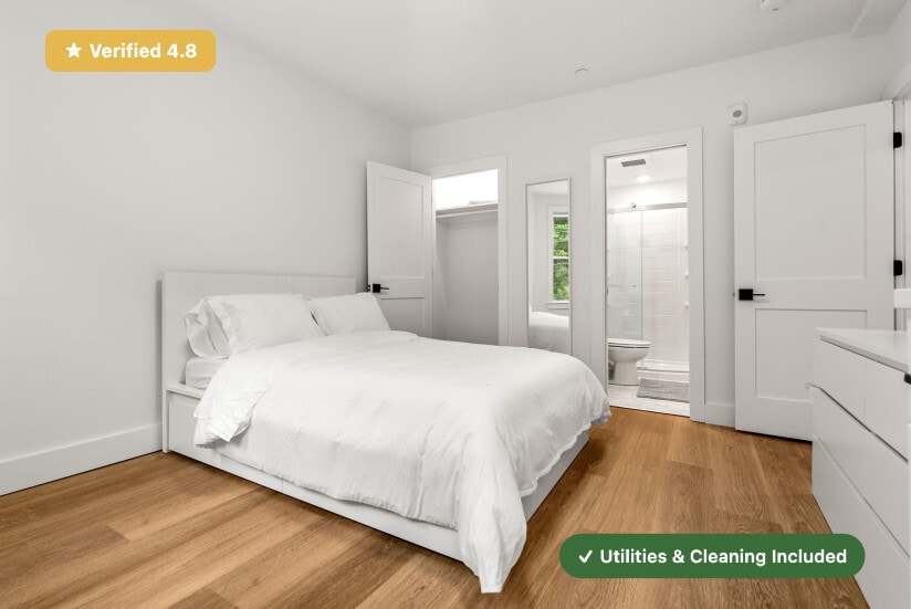 Building Photo - New RoostUp Furnished Private Bedroom with Ensuite Bath in the Mission Hill Neighborhood of Boston!