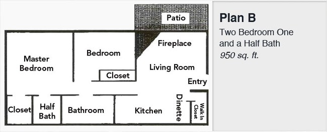 Plan B - Madison Oaks Apartments