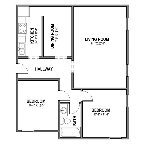 Floorplan - Hobart Court