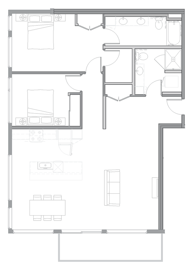 Floorplan - Uptown at Kirkland Urban