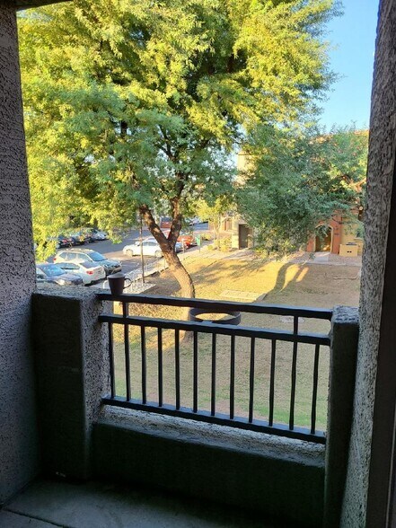 View of grassy area from balcony - 2401 E Rio Salado Pky