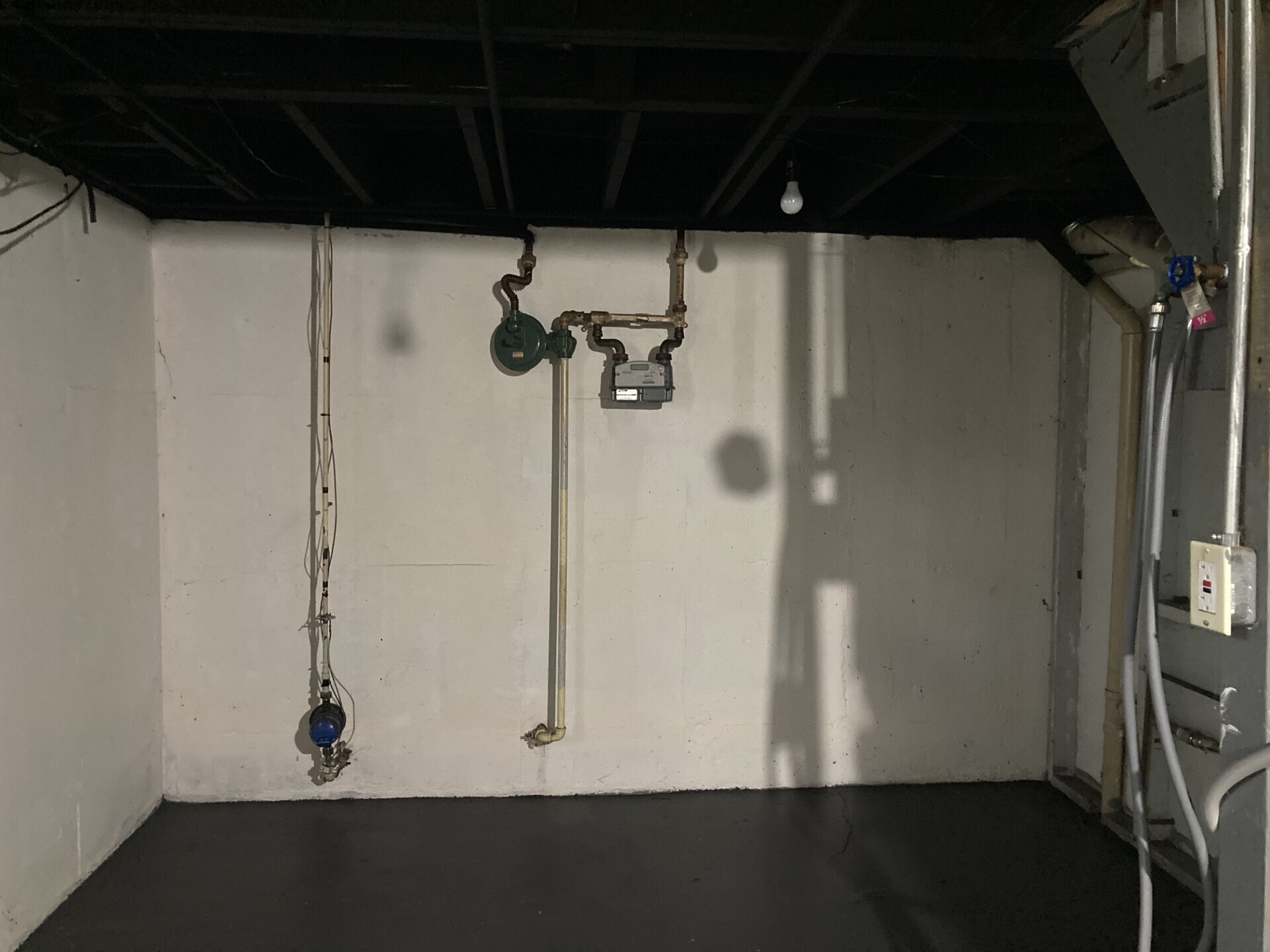 Laundry Hookup available in Basement - 1 Lamar Dr