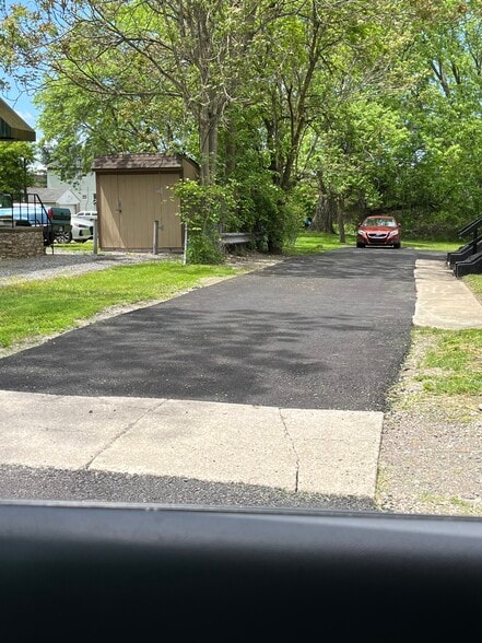 New asphalt driveway - 28 Wood Ave