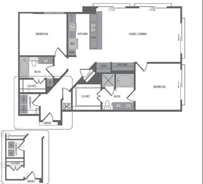 Floorplan - Emerson Mill Avenue
