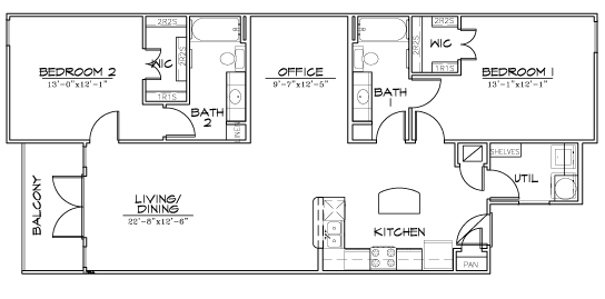 2BR/2BA - The Galileo at 25th