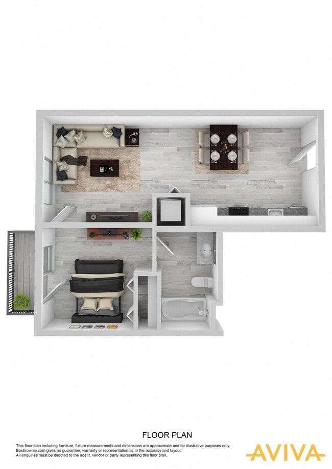 Floorplan - AVIVA Apartments