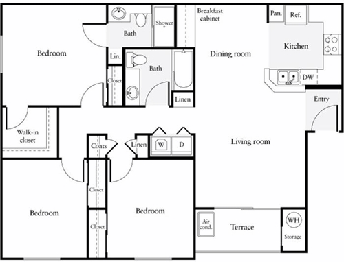 Floorplan - Estancia at Santa Clara