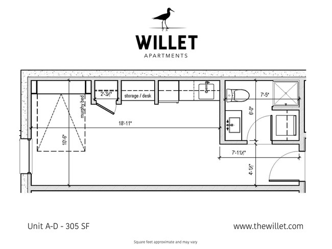 Floorplan - The Willet