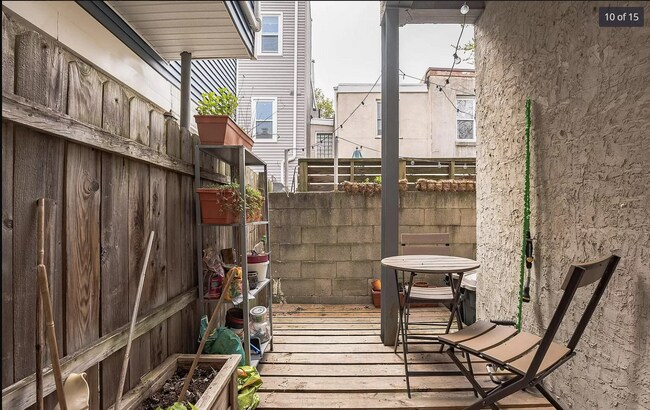 backyard - 736 Saint Albans St