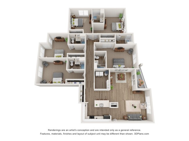 Floorplan - Timberview Apartments