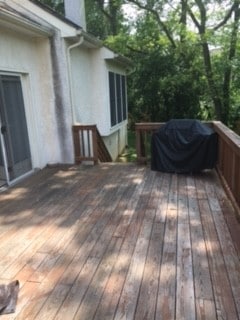 Walk-Out Deck from the Kitchen - 743 Mill Rd