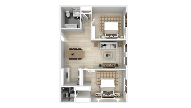 Floorplan - Latitude Apartments at Mission Valley
