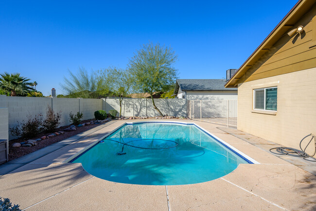 Backyard with pool - 8569 E Garfield St