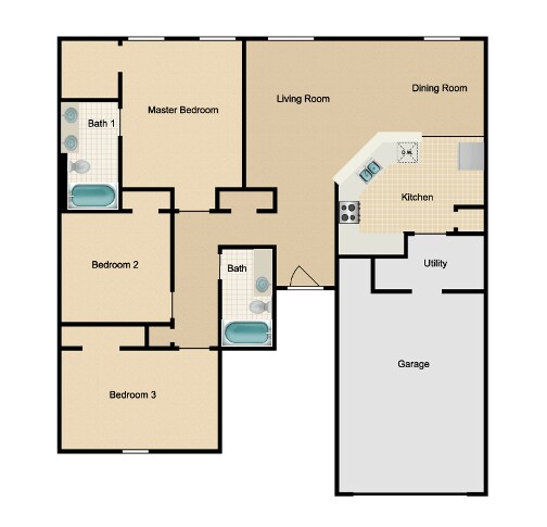Floorplan - Plainview Vistas