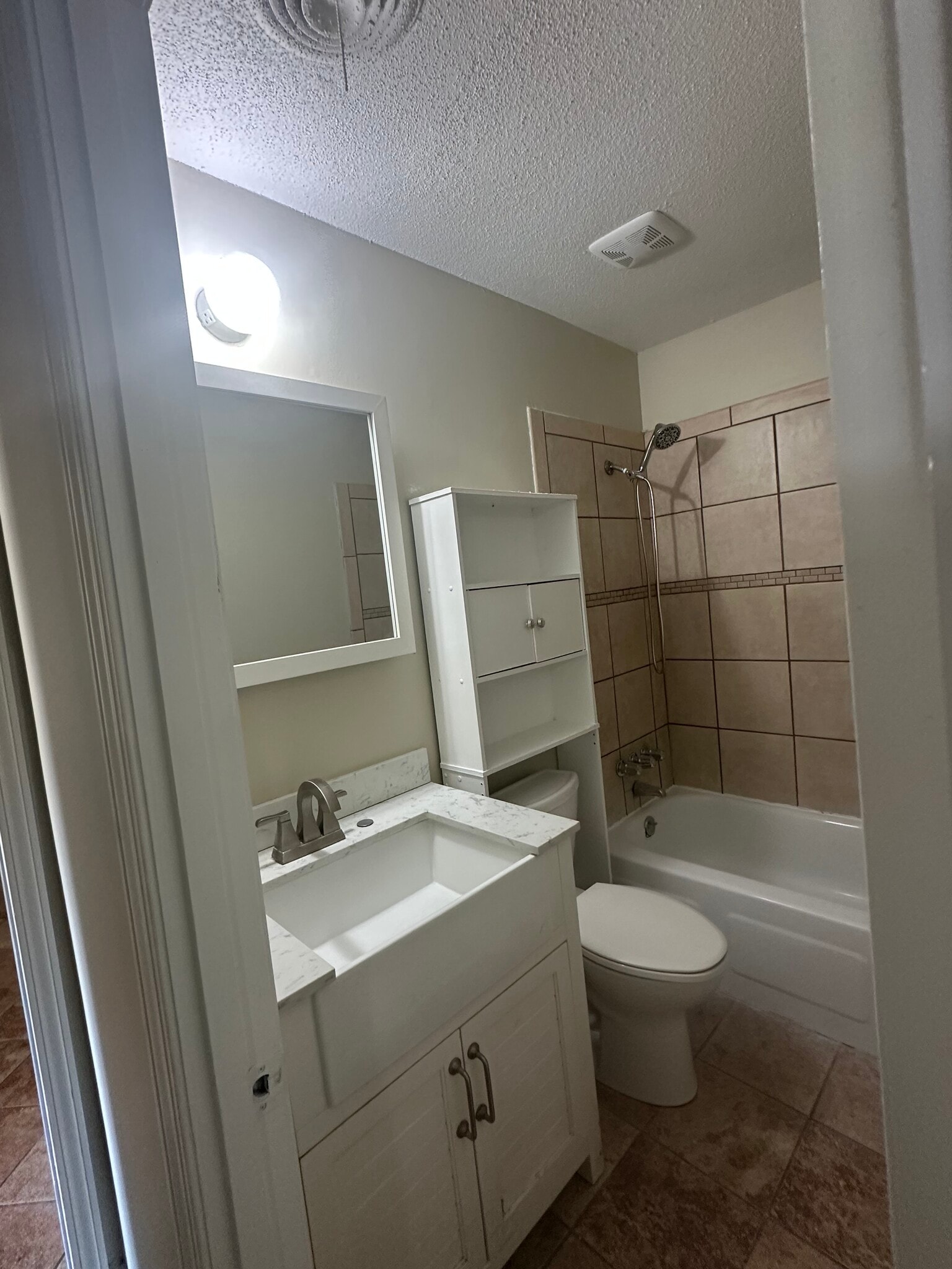 ADA height bathroom full hidden medicine cabinet - 511 Harris Estate Dr