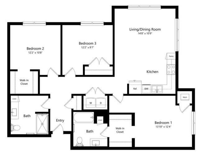 Floorplan - Arbor Court