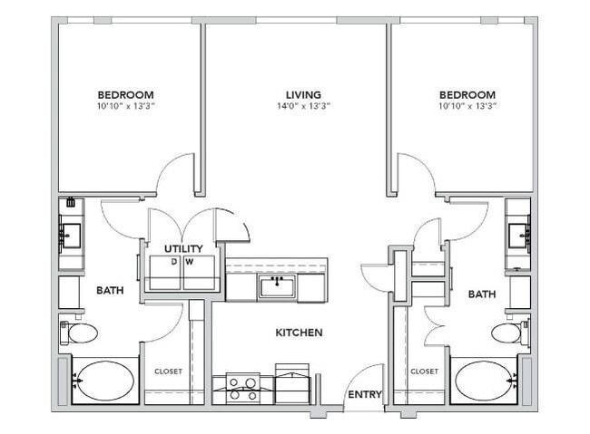 Floorplan - Cypress at Trinity Groves