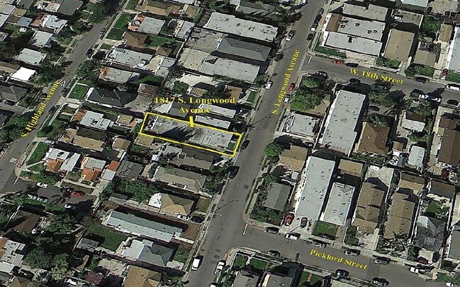 Aerial Photo - 1817 S Longwood Ave