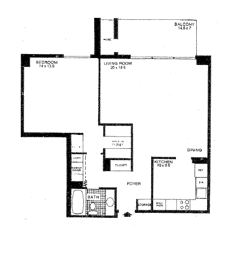 1BR/1BA - Watergate At Landmark