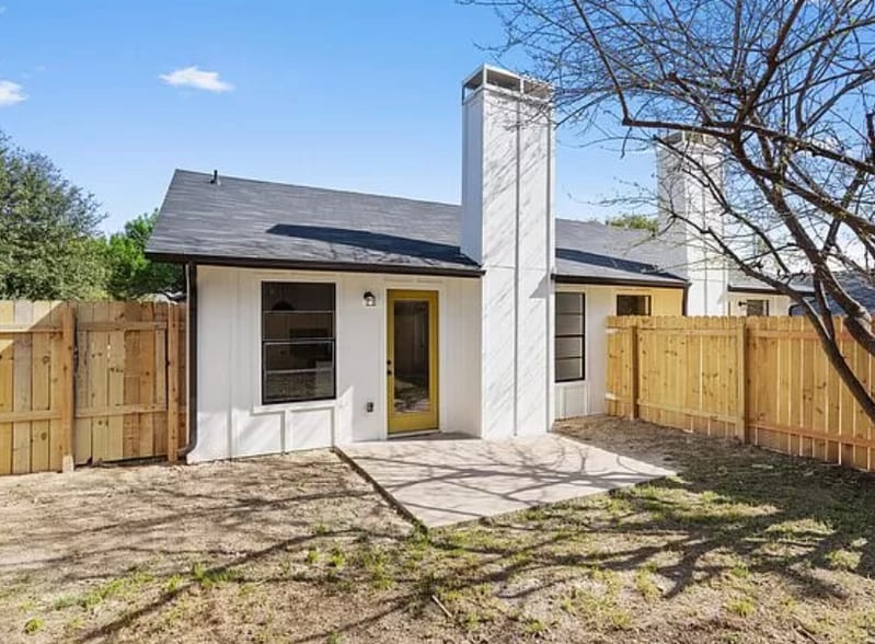 Backyard - 2406 Burleson Ct