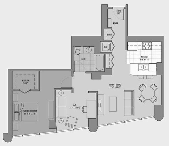 Floorplan - Atwater Apartments