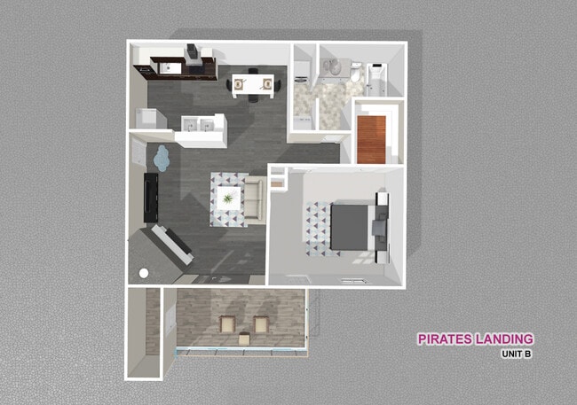 1 Bed/1 Bath - Pirates Landing