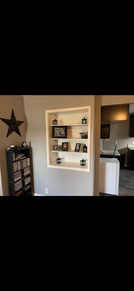 living room built in - 2414 W 5th St