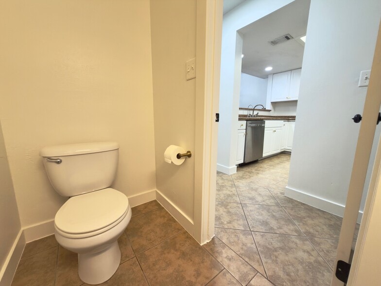 Downstairs half bath - 27 Court Dr