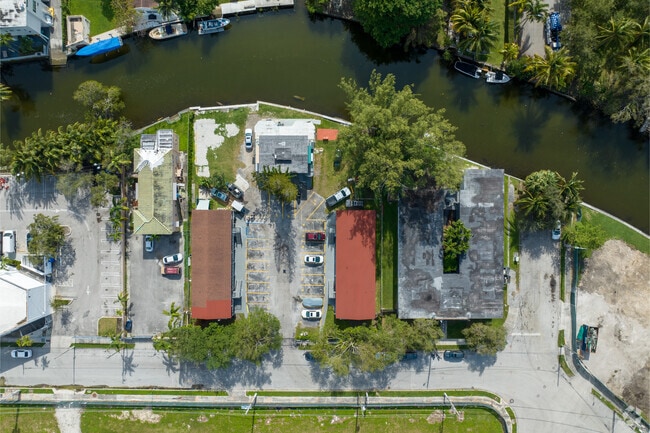 Top View of the property - 500-522 NE 78th St.