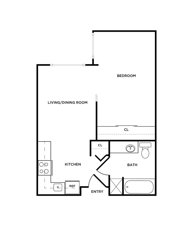 Floorplan - Woodrose Apartments