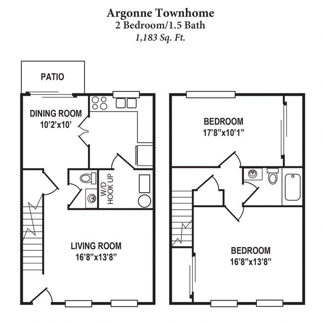 Floorplan - Forest Park Apartments