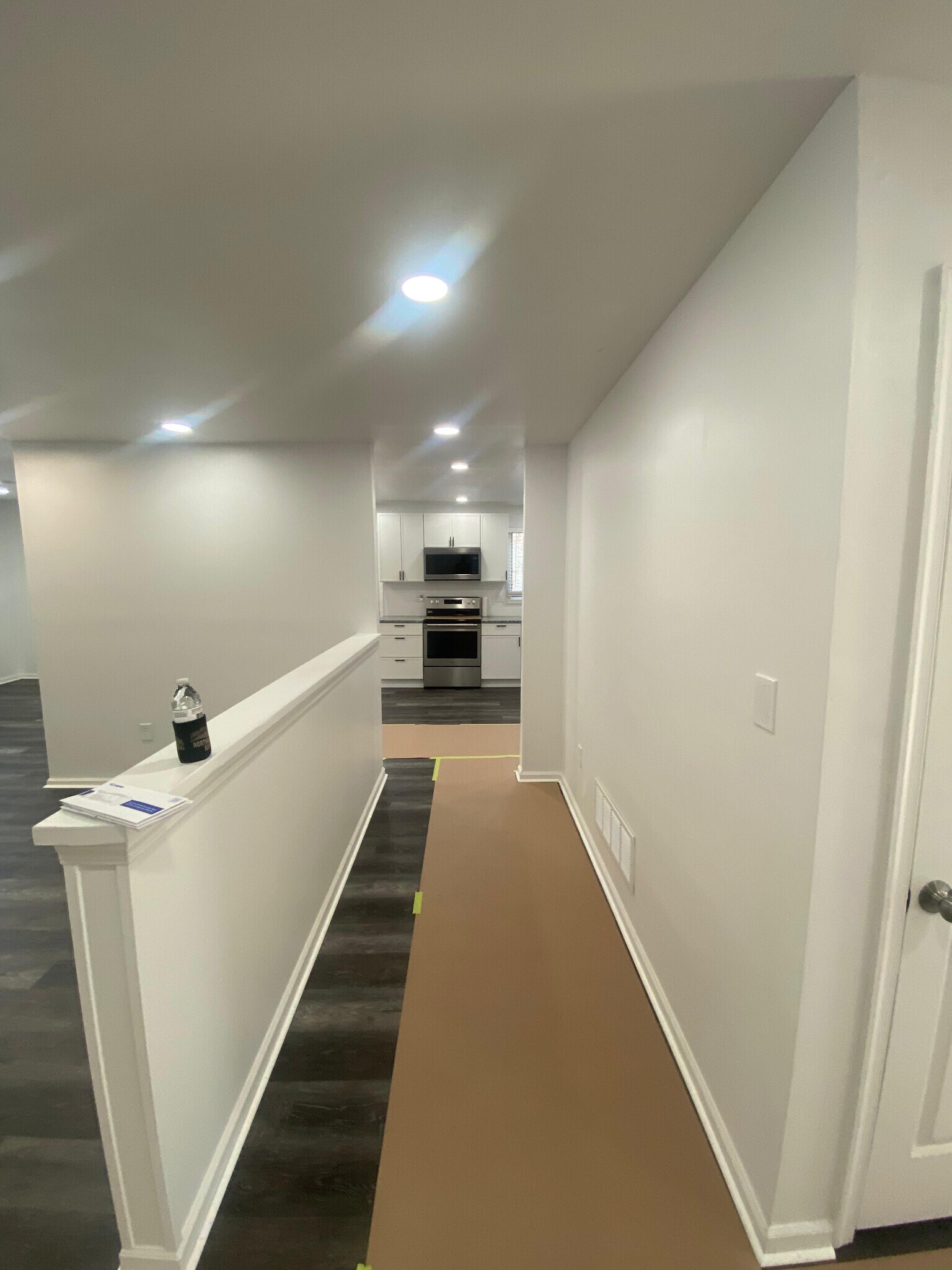 Hallway from bedrooms to kitchen - 1637 Winter Ave