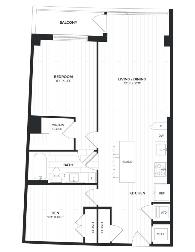 Floorplan - The Milton