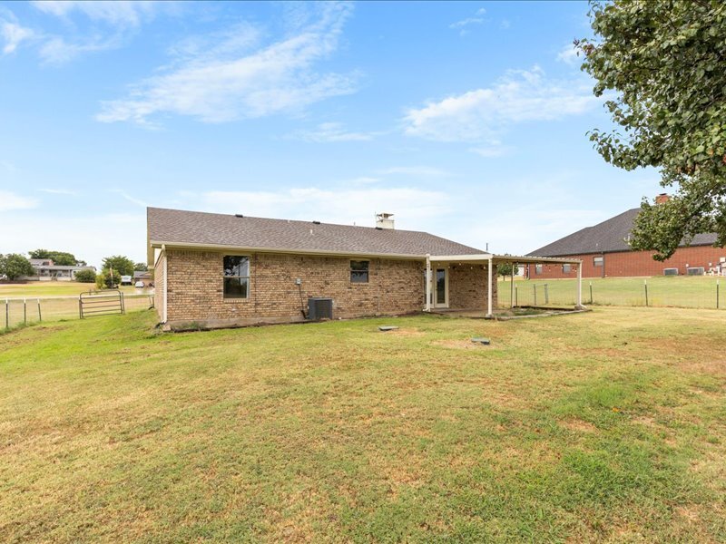 fenced in backyard - 9395 Green Springs Cir