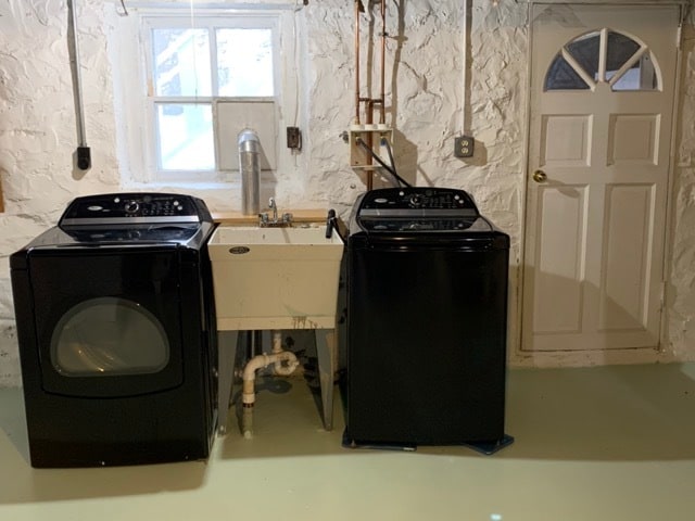 Basement in-unit laundry - 1818 E 7th St