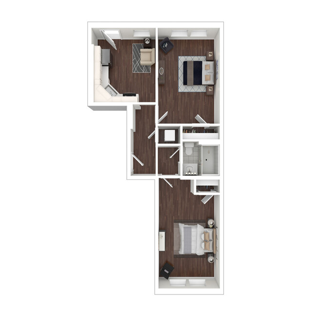 Floorplan - Clearway Apartments